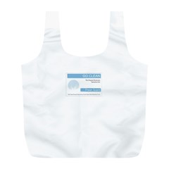 Goclean1 Full Print Recycle Bag (L) from ArtsNow.com Front