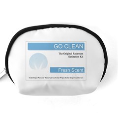 Goclean1 Accessory Pouch (Medium) from ArtsNow.com Back
