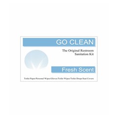 Goclean1 Drawstring Pouch (Medium) from ArtsNow.com Front