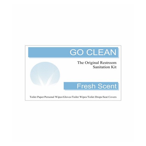 Goclean1 Drawstring Pouch (Medium) from ArtsNow.com Back