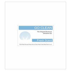 Goclean1 Drawstring Pouch (Large) from ArtsNow.com Front