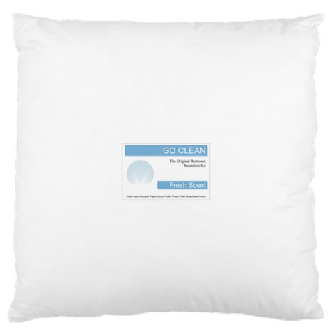 Goclean1 Standard Flano Cushion Case (Two Sides) from ArtsNow.com Front