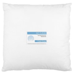 Goclean1 Large Flano Cushion Case (Two Sides) from ArtsNow.com Front