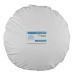 Goclean1 18  Premium Flano Round Cushion 