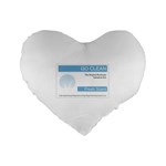 Goclean1 16  Premium Flano Heart Shape Cushion 