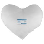 Goclean1 19  Premium Flano Heart Shape Cushion