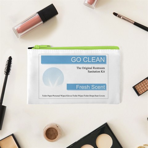 Goclean1 Cosmetic Bag (XS) from ArtsNow.com Front