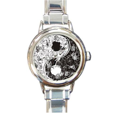 Stressfear Round Italian Charm Watch from ArtsNow.com Front