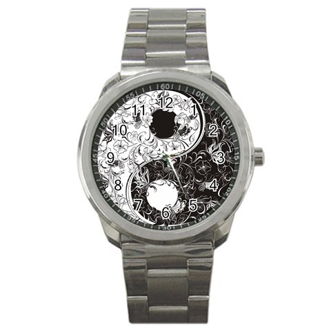 Stressfear Sport Metal Watch from ArtsNow.com Front