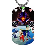 super_mario_bros_z_promo_by_alvin_earthworm Dog Tag (One Side)