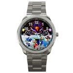 super_mario_bros_z_promo_by_alvin_earthworm Sport Metal Watch
