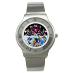 super_mario_bros_z_promo_by_alvin_earthworm Stainless Steel Watch