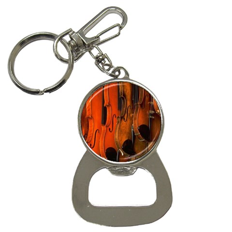 Violins Bottle Opener Key Chain from ArtsNow.com Front