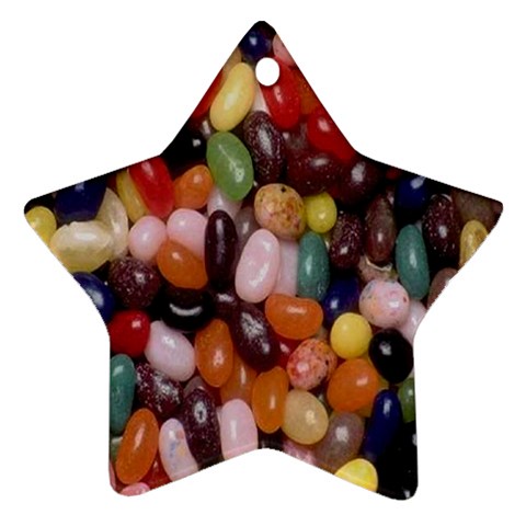 Jelly Belly Ornament (Star) from ArtsNow.com Front