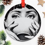 Fornasetti Round Christmas Ornament Ornament (Round)