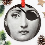 Fornasetti Round Christmas Ornament Ornament (Round)