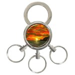 Alyssa s Sunset 3-Ring Key Chain