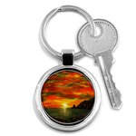 Alyssa s Sunset Key Chain (Round)
