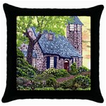 Essex Lighthouse   Ave Hurley   Pillow Throw Pillow Case (Black)