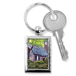 Essex Lighthouse   Ave Hurley   Pillow Key Chain (Rectangle)
