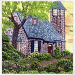 Essex Lighthouse   Ave Hurley   Pillow Canvas 16  x 16 