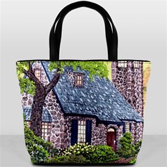 Essex Lighthouse   Ave Hurley   Pillow Bucket Bag from ArtsNow.com Back