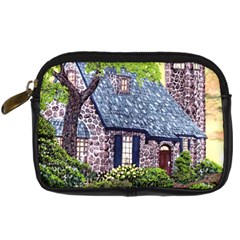 Essex Lighthouse   Ave Hurley   Pillow Digital Camera Leather Case from ArtsNow.com Front