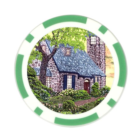 Essex Lighthouse   Ave Hurley   Pillow Poker Chip Card Guard (10 pack) from ArtsNow.com Front