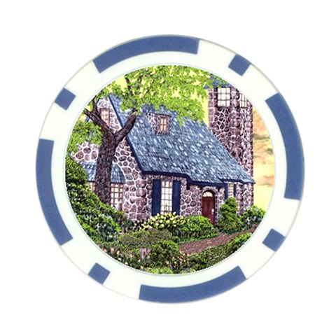 Essex Lighthouse   Ave Hurley   Pillow Poker Chip Card Guard (10 pack) from ArtsNow.com Front