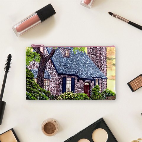 Essex Lighthouse   Ave Hurley   Pillow Cosmetic Bag (Small) from ArtsNow.com Front