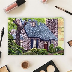 Essex Lighthouse   Ave Hurley   Pillow Cosmetic Bag (Large) from ArtsNow.com Back