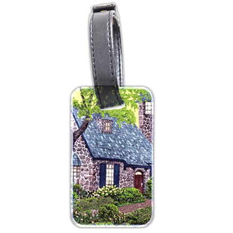 Essex Lighthouse   Ave Hurley   Pillow Luggage Tag (two sides) from ArtsNow.com Front