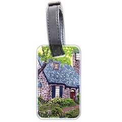 Essex Lighthouse   Ave Hurley   Pillow Luggage Tag (two sides) from ArtsNow.com Front