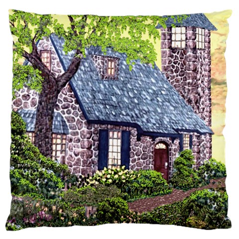 Essex Lighthouse   Ave Hurley   Pillow Large Cushion Case (Two Sides) from ArtsNow.com Back