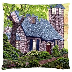 Essex Lighthouse   Ave Hurley   Pillow Large Cushion Case (Two Sides) from ArtsNow.com Back