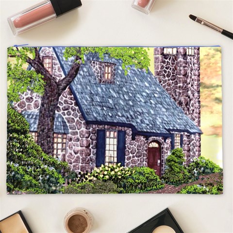 Essex Lighthouse   Ave Hurley   Pillow Cosmetic Bag (XXL) from ArtsNow.com Front