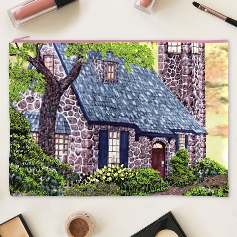 Essex Lighthouse   Ave Hurley   Pillow Cosmetic Bag (XXXL) from ArtsNow.com Front