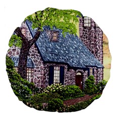 Essex Lighthouse   Ave Hurley   Pillow 18  Premium Round Cushion  from ArtsNow.com Back