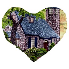 Essex Lighthouse   Ave Hurley   Pillow 19  Premium Heart Shape Cushion from ArtsNow.com Back