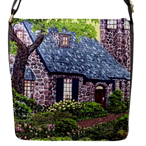 Essex Lighthouse   Ave Hurley   Pillow Flap closure messenger bag (Small) from ArtsNow.com Front