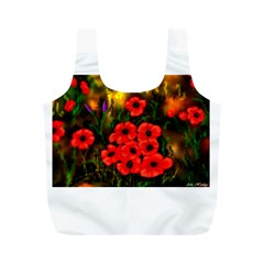 Poppies    Ave Hurley   5x7 Full Print Recycle Bag (M) from ArtsNow.com Back