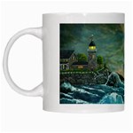 Hobsons  Lighthouse - Ave Hurley -  White Mug