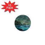 Hobsons  Lighthouse - Ave Hurley -  1  Mini Magnet (10 pack) 