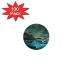 Hobsons  Lighthouse - Ave Hurley -  1  Mini Button (100 pack) 