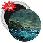 Hobsons  Lighthouse - Ave Hurley -  3  Magnet (100 pack)