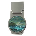 Hobsons  Lighthouse - Ave Hurley -  Money Clip (Round)