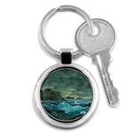Hobsons  Lighthouse - Ave Hurley -  Key Chain (Round)