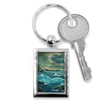 Hobsons  Lighthouse - Ave Hurley -  Key Chain (Rectangle)