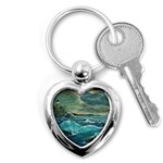 Hobsons  Lighthouse - Ave Hurley -  Key Chain (Heart)