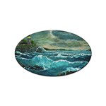 Hobsons  Lighthouse - Ave Hurley -  Sticker (Oval)
